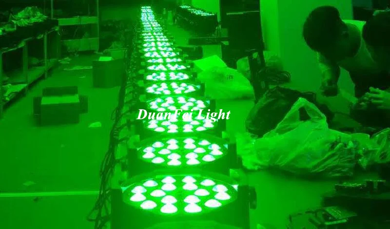 (6 шт. + чехол) сценический zoom wash spot light Светодиодный прожектор par с мультичипом RGBWA uv