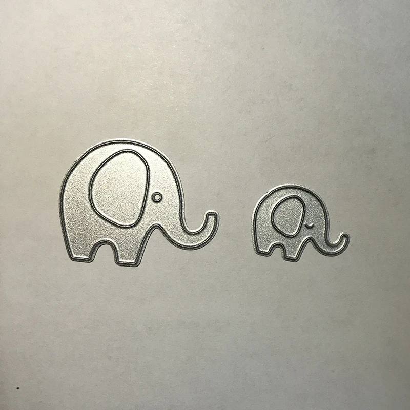

Baby Elephant Metal Cutting Dies Stencils for DIY Scrapbooking Paper Card Decorative Custom Craft Dies Embossing Die Cuts 2019