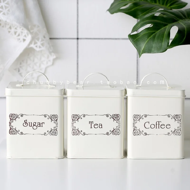 3 шт./компл. белый Кофе сахара Чай резервуар хорошее железо утолщаются крышкой, квадратный Еда коробка Кухня посуда Household11.5cm * 11,5 см * 14 см 3 шт./компл. белый Кофе сахара Чай резервуар хорошее железо утолщаются крышкой, квадратный Еда коробка Кухня посуда Household11.5cm * 11,5 см * 14 см