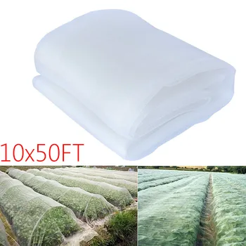 

15m Garden Pest Insect Anti-bird Net Plant Vegetable Fruit Protection Cover Nylon 40Mesh Breathable Against Insect Pest
