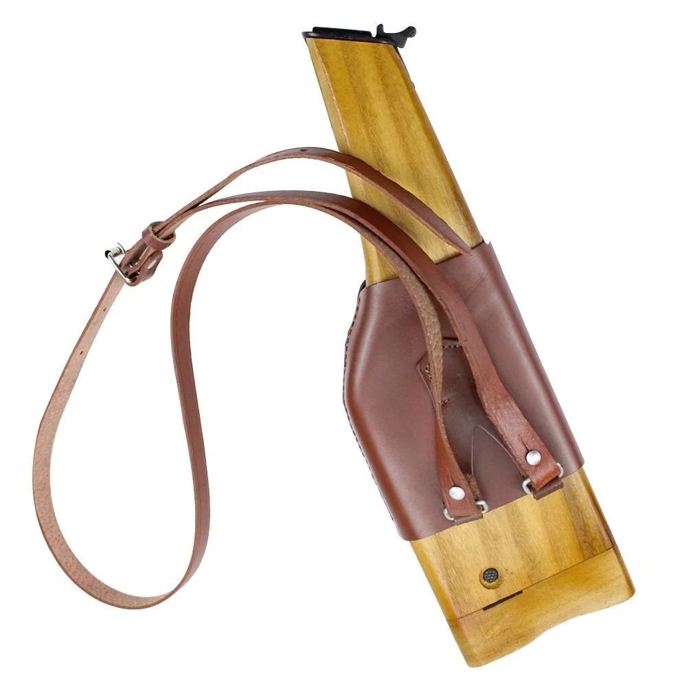 Копия немецкой армии Второй мировой войны C96 Woode Holster Stock Mauser Broomhandle ягодиц Ww2