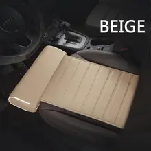 Универсальная автомобильная подушка для сиденья, поддержка ног, поддержка ног, удлиненная подушка для сиденья автомобиля, Кожаная подушка для ног, наколенник, поддержка бедра Pi