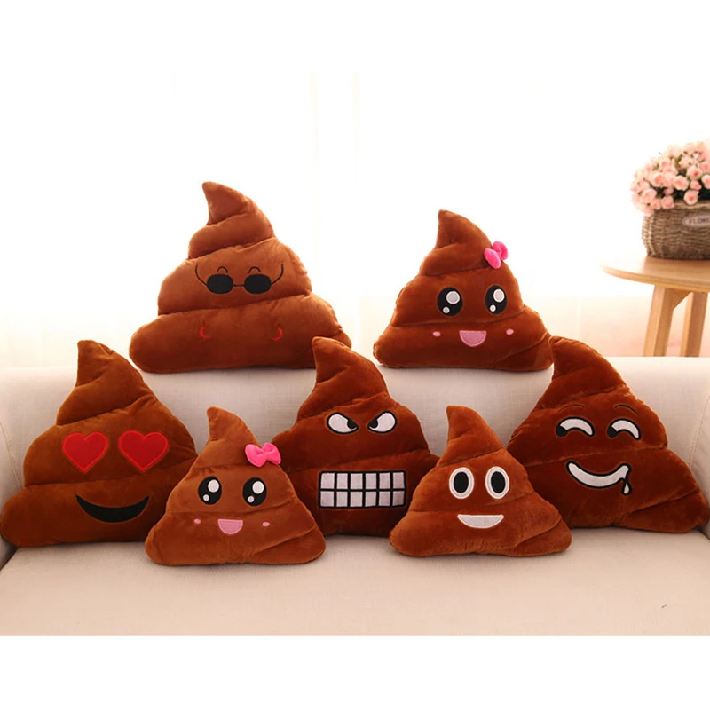 2019 новые poop Poo плюшевые подушки Семья Emoji Смайлик Мягкая игрушка мягкая подушка куклы для детей новые детские игрушки Новая горячая