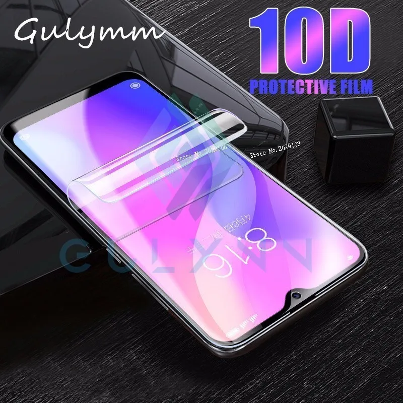 Гидрогелевая пленка с полным покрытием для Huawei Y 5 6 7 9 Prime 2019 Pro Защитная экрана P30 40