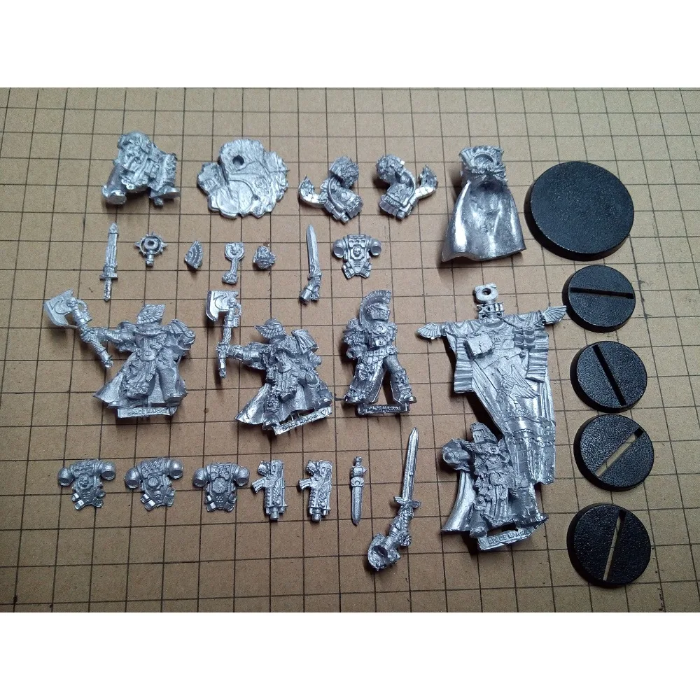 Marneus Calgar и Honour Guard(металл/смола, пожалуйста, оставьте нам примечание