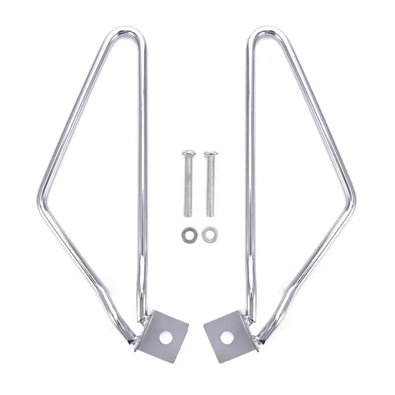 Motorcycle Bag Bracket 883 Retro Bag Bracket Side Box hanging Black Saddle Bag Support Bars