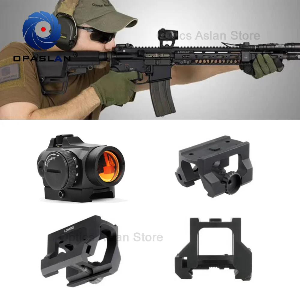 OPASLAN Tactical T2 Red Dot Scope fit 20 мм Вивер рейка для страйкбола Охотничья винтовка | Спорт и