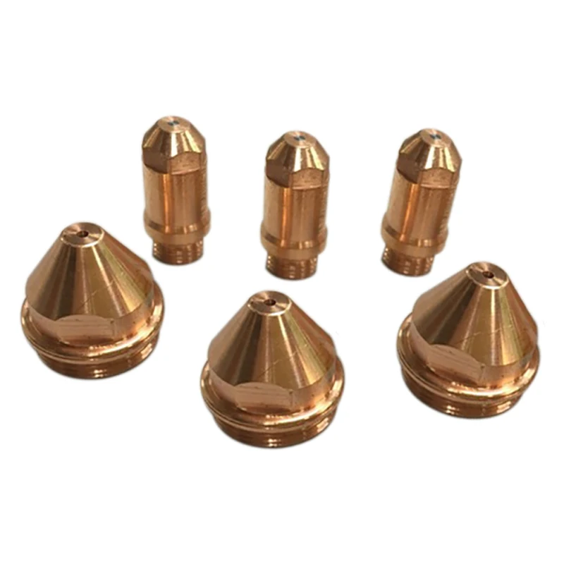 

Plasma Consumable Electrode Nozzle Accessory Plasma Series Set For Yk 100a Torch Usage:PLASMA CUTTING purple copper