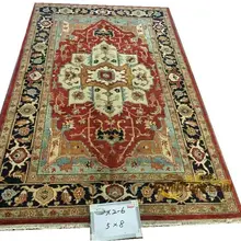 Оригинальная экспорта турецкий ковры ручной работы OUSHAK победит ковер из чистой шерстяной X2-6 5x8gc47zieyg28