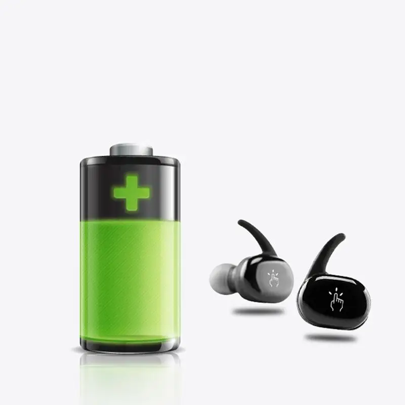 Водонепроницаемые Мини Bluetooth наушники Беспроводные спортивные 4 2 с магнитной