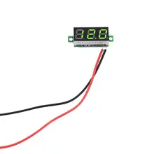 LED Digital del Tester di Tensione Voltmetro DC 0-10 V 0-30 V 0-100 V 0-300 V 0-600 V Rilevatore Di Tensione Pannello Volt MeterTester