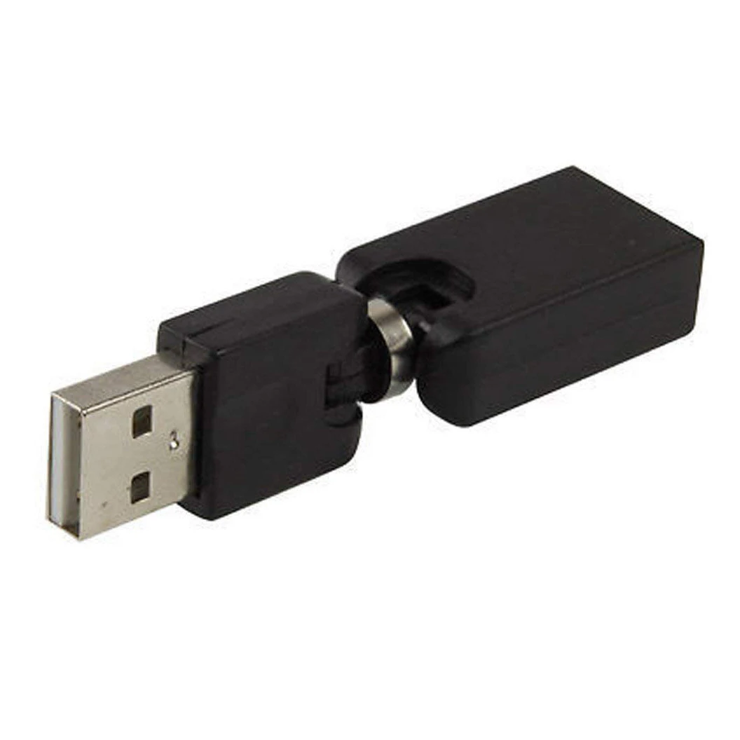 Вращающийся и Поворотный Переходник USB 2 0 типа A с разъемом для разъема углом
