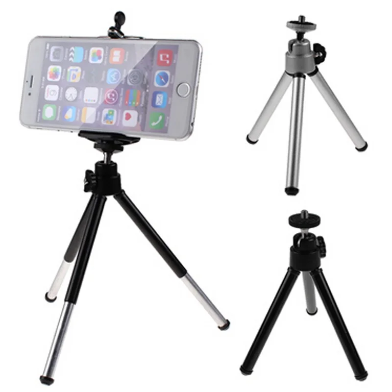 

Mini Universal 360 Degree Rotating Stand Tripod Mount With Phone Holder Portable Selfie Camera Adjusted Freely Tripod For iPhone