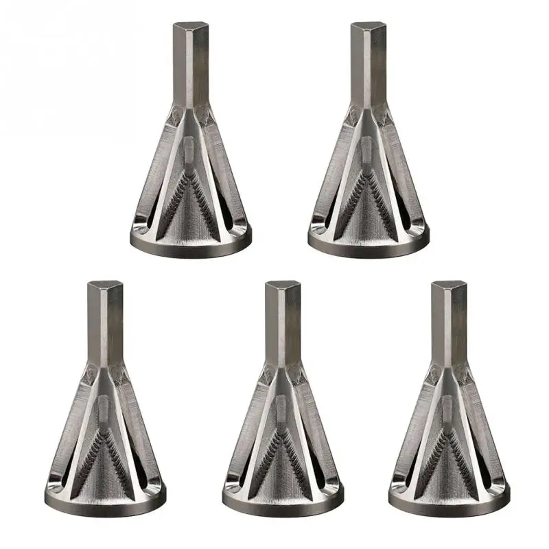 

5 Pcs Deburring Tool Durable Remove Burr Lasting Cutting Drill Bit External Chamfer