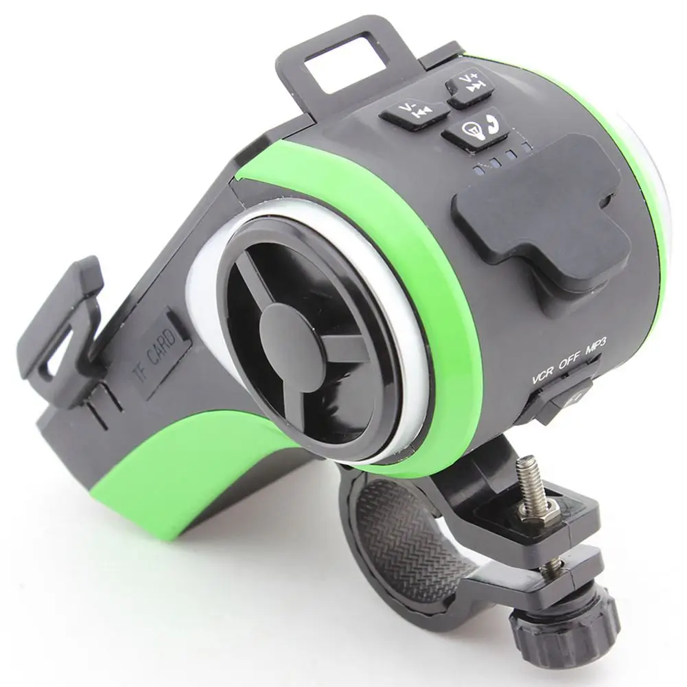 

CSS AOVEISE Bluetooth Speaker Smart Waterproof Speaker Bicycle music player Mp3 player LED Flashlight Power bank 4400mah Bike