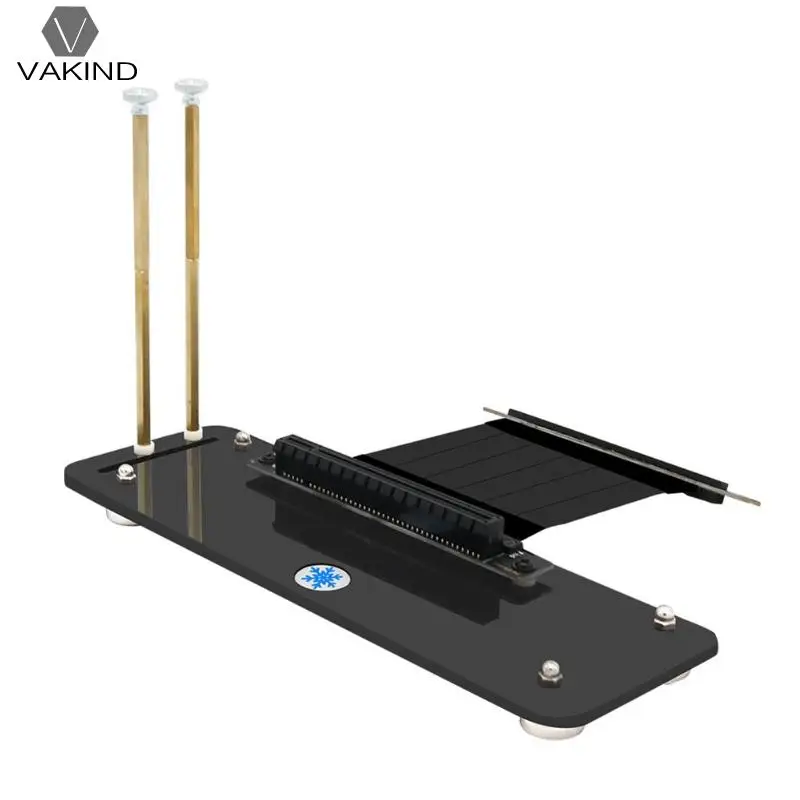 

PCI- E 3.0 16X Graphics Card Magnetic Holder for DIY ATX Case w/PCI-E Cable FOR GTX2080TI Stander