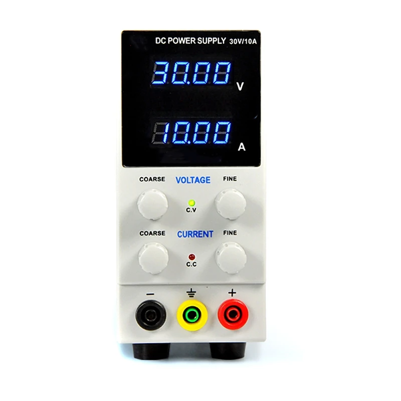 

DC Power Supply 0-30V 0-10A 300W Adjustable Display Stabilized Voltage Repair Power Supply Switching Power Supply