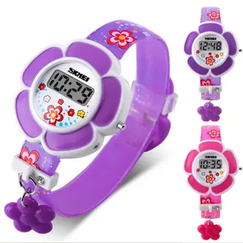 

Girl Boys Watch Kid Children Sport Watch Electronic Digital Wristwatch Nice Gift Children Cute Flower Watches