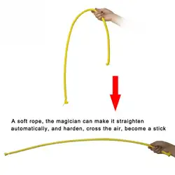 Игрушечные лошадки Магия жесткая веревка крупным планом улица трюк дети партии шоу сценический изгиб мягкий Tricky Magic Trick Игрушка комеди