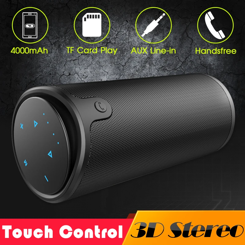 

Zealot S8 3d Stereo Bluetooth Speaker Wireless Subwoofer Column Portable Touch Control Aux Tf Card Playback Handsfree With Mic