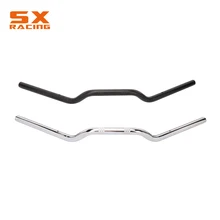 Мотоцикл 22 мм 7/" CNC Ретро руль ручка с трубчатым стержнем жир бар для Harley HONDA YAMAHA SUZUKI Sportster FLHR FLTR XL 883 1200