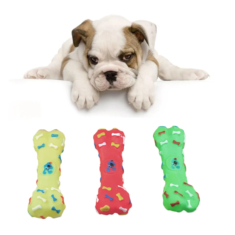 Buy Misterolina Rubber Dog Toys Bone Shape Lovely Pet