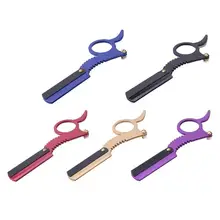 Парикмахерский нож для волос s бритвы профессиональные лезвия для смены лица нож из нержавеющей стали салон Rasoir De Darbier триммер парикмахерский