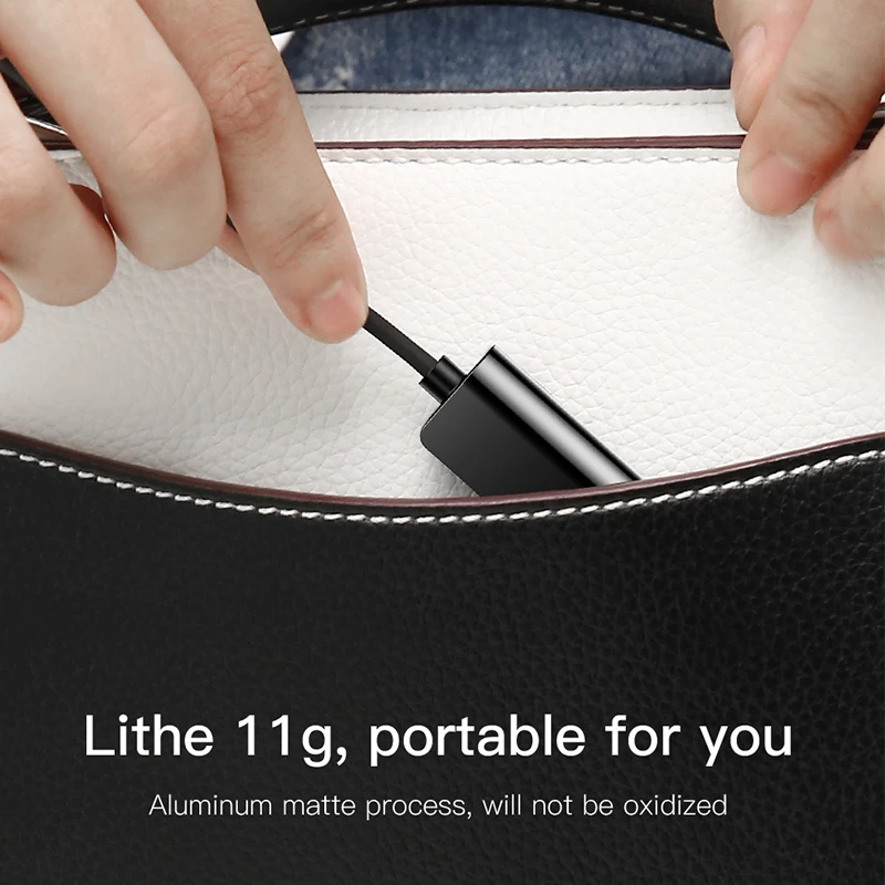 Аудиоадаптер Baseus type C с разъемом 3 5 мм и USB для наушников Xiaomi huawei Oppo Vivo|adapter c|adapter