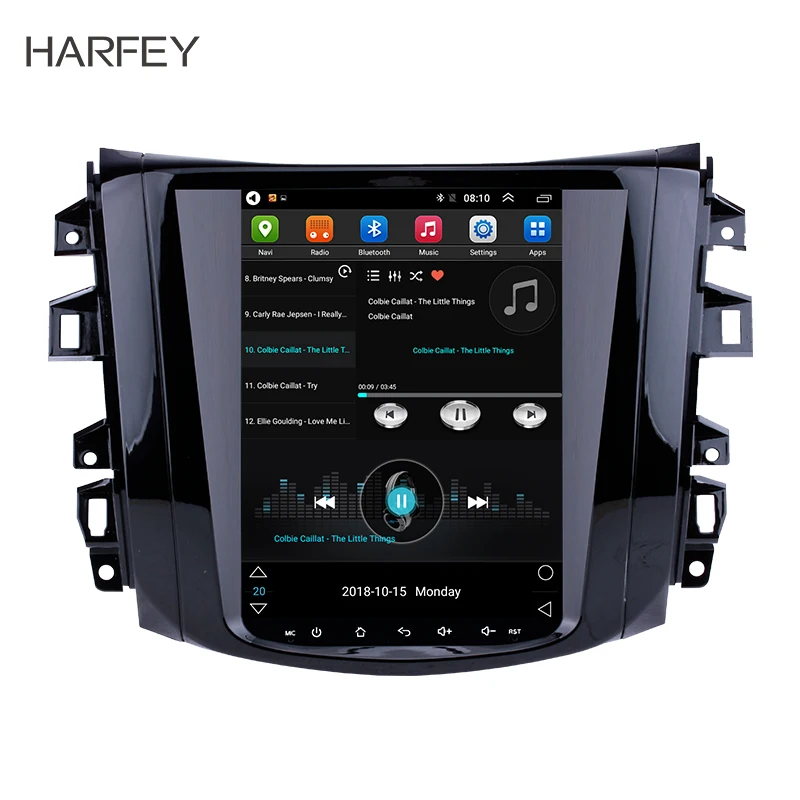 Perfect Harfey GPS Navi Android 6.0 Radio for 2018 Nissan NAVARA Terra 9.7"4G LTE Car Multimedia Player with Rear camera Mirror  WIFI 0
