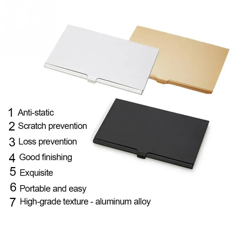 Aleación de aluminio 1 tarjeta Pin + 6 tarjeta SIM soporte Protector tarjeta SIM caja de almacenamiento