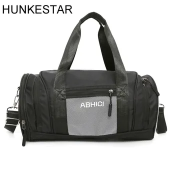 

2019 High Quality multifunctional gym bags women nylon sac de sport fitness pink black sport bags for gym men training yoga