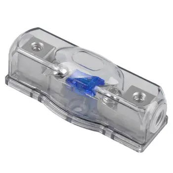 

Car Audio Stereo 60 AMP Mini ANL Blade Fuse Holder Distribution Blocks Fuse Holder Block 4/8 GA IN 4/8 GA OUT with Fuse