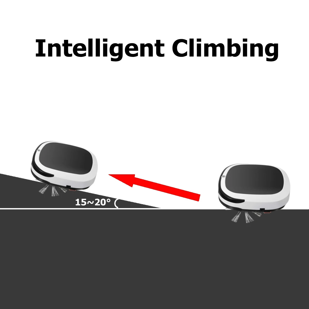 Cena Akumulator inteligentny robot 2000PA odkurzacz suchy mokry zamiatanie Cordless Auto zamiatarka pyłu na sprzątanie domu