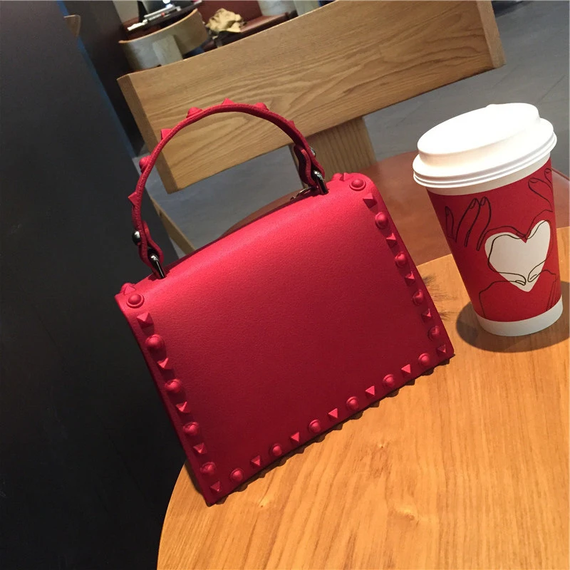  Women Messenger Bags Handbags Women Bags Designer Jelly Bag Fashion Shoulder Bag Women PVC Leather  - 32954777477