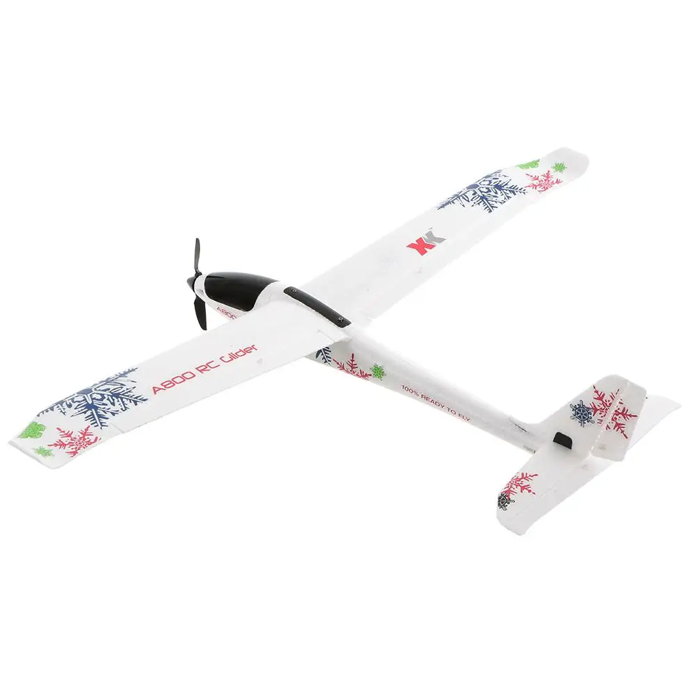 XK A800 4CH 780 мм 3D6G система RC самолет совместимая Futaba RTF удаляет управление планер