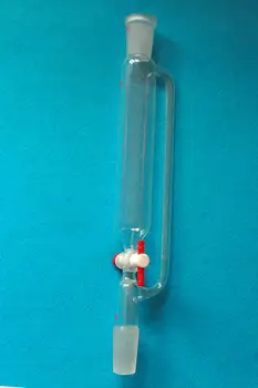 

125ml,24/40,Glass Pressure Equalizing Additonal Funnel,PTFE Stopcock,