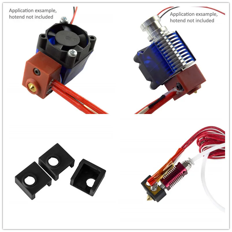 Новый V6 V5 силиконовые носок 3d принтер Поддержка Pt100 Оригинальный J головки Hotend 1 75/3