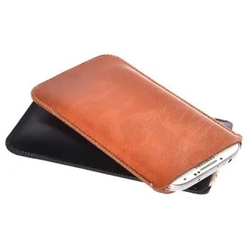 

For Oneplus 7 6.41" Quality Microfiber Leather Sleeve Pouch Phone Bag Case Cover Holster For One plus 7