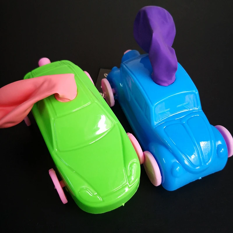 

1pcs Balloon Car Vehicle DIY Build Kit Project Kids Science Experiment Toys Gifts (random color)