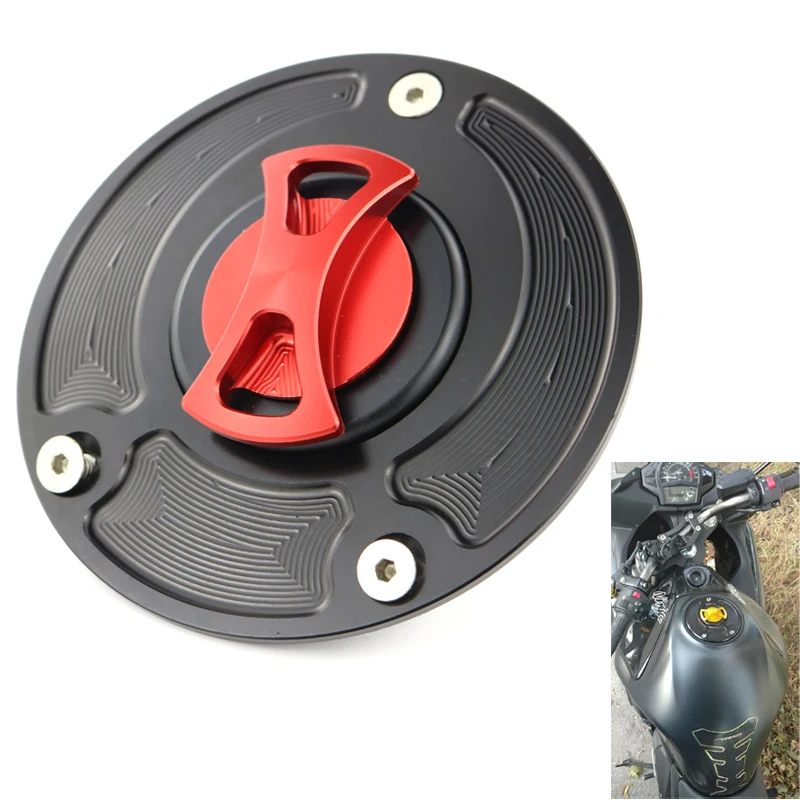 

CNC Motorcycle Fittings Aluminum Fuel Gas Tank Cap Cover For Yamaha YZF R1 R25 R3 R6 MT07 MT09 FZ07 FZ09 YZF1000 YZF600 FZ1 FZ6
