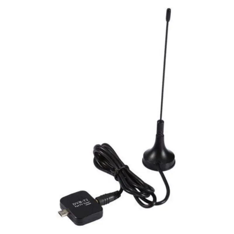 Top Deals Dvb-T2 Mini Micro-Usb Tuner Tv Receiver + Antenna For Android Smartphone Tablet