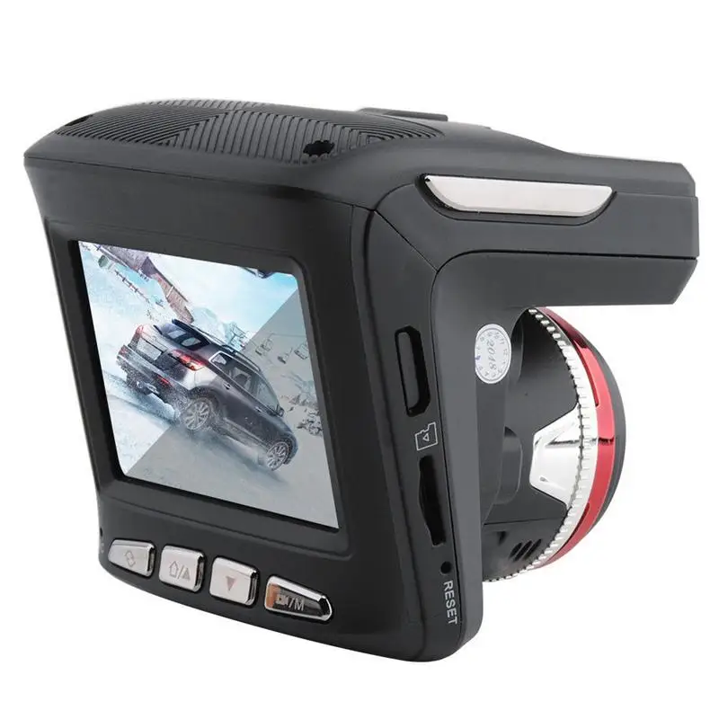 Professional Multi-functional New 2 In 1 2.4 Inch LCD HD Display 1080P 170 Degree Car DVR Radar Laser Speedometer Camera