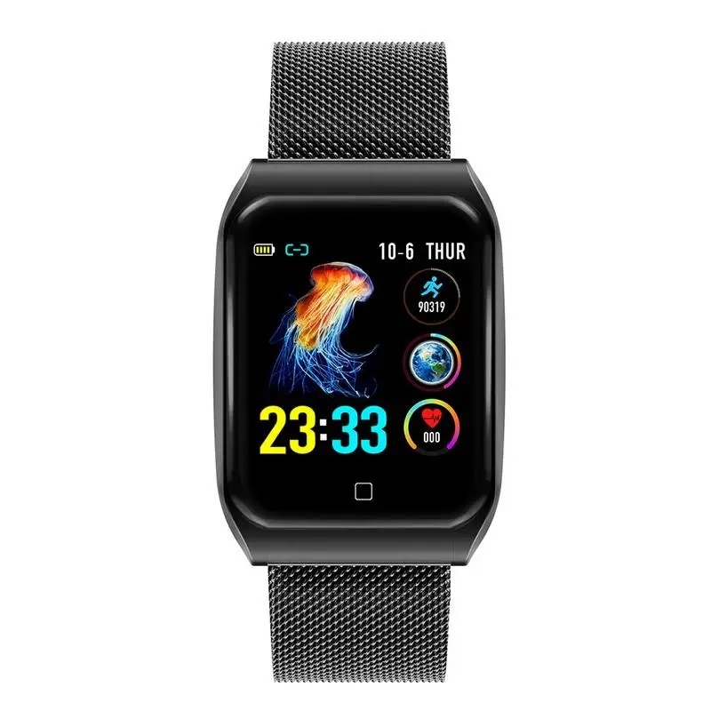 

Smart Bracelet Movement Step Counter Pedometer Heart Rate Blood Pressure Sleep Monitoring Waterproof Fitness Smart Bracelet