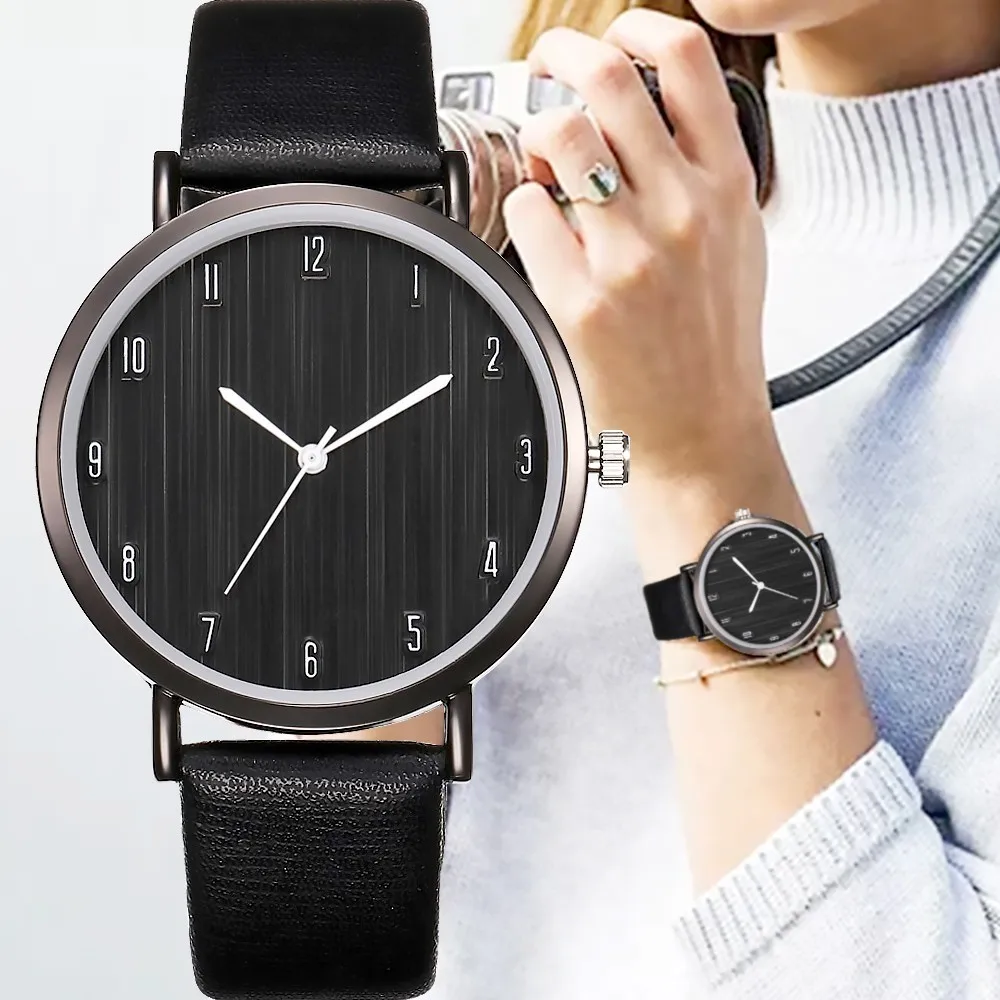 

Top Luxury Brand Pink Fashion Gifts Ladies Watches Leather Female Quartz Watch Women Casual Strap Bracelet Wriswatch Reloj Mujer