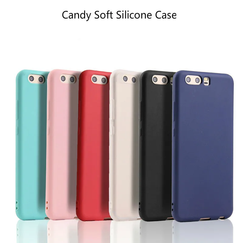 

Xindiman silicone soft TPU cover for Huawei P10case ultra thin solid color fundas for huawei P10lite P20 P20lite coque