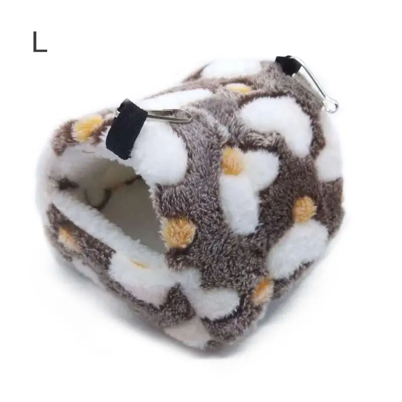 New Flannel Cat Cage Hamster Cotton Nest Sugar Glider Sleeping Bag Squirrel Mini Hedgehog Warm Winter Thickened House