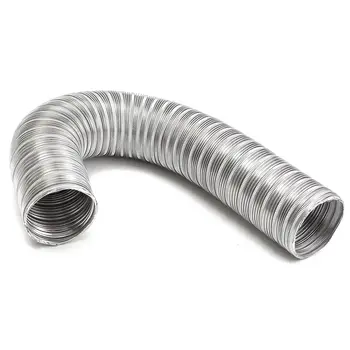 

SANQ 1m Aluminum foil Bathroom Kitchen Extractor Fan & Cooker Hood Flexible Ducting Pipe,125Mm