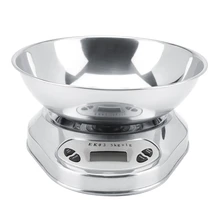 5 kg/1g Balance de cuisine électronique numérique précise Balance de cuisson alimentaire avec plateau de bol pièces de cuisine nouveau