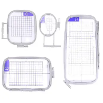 

Plastic Embroidery Machine Hoop Set Craft Cross Stitch Needlework Sewing Hoop Frame for Brother PC 6500 8200 8500