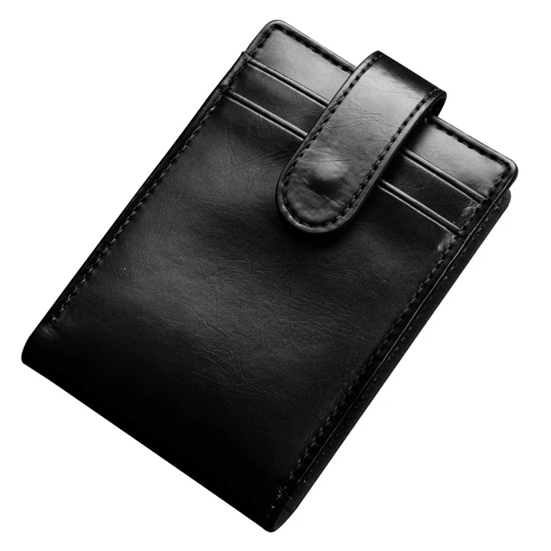 

New Man PU Leather Bifold Wallet Vintage Style Coins Money Organizer Credit Card Holder Casual Male Short Pocket Purse